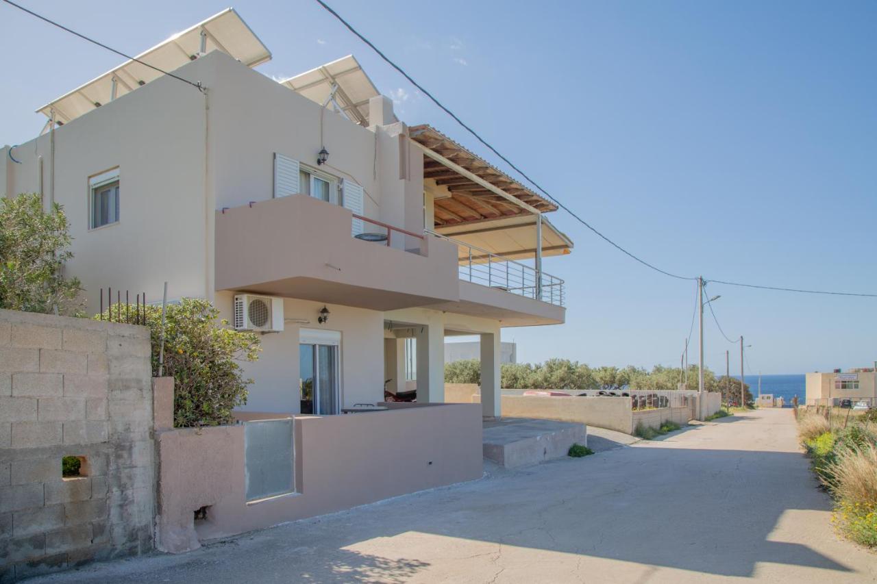 Studio Athena With Panoramic View Of Makrygialos Pilalímata Buitenkant foto